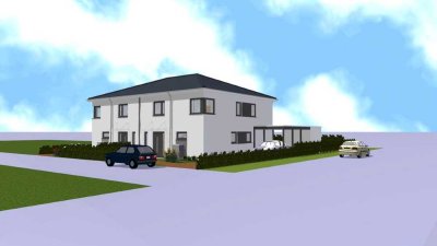 Tolle große Doppelhaushälfte im Stil einer Stadtvilla