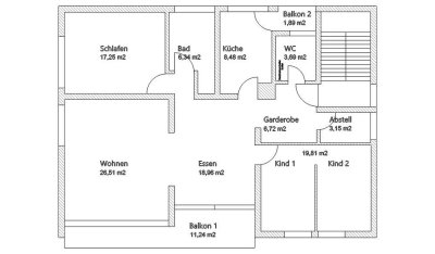 Attraktive 4-Zimmer-Wohnung in Biberach auf dem Mittelberg