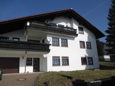 Langenhahn - großzügige 2 Zi. DG Wohnung mit überdachten Balkon - direkt vom Eigentümer zu vermieten
