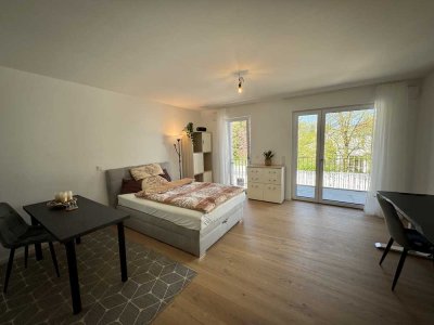 Neubau 1-Zimmer-Wohnung mit Balkon
