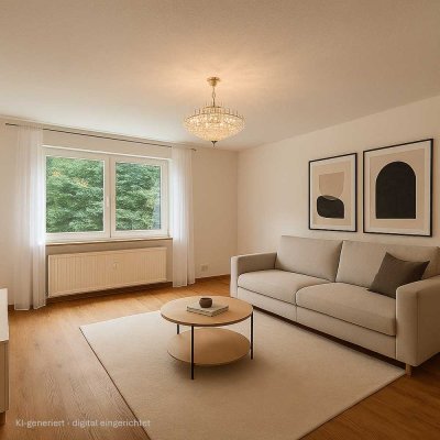 VHB - Renovierte 3-Zimmer-Wohnung mit Balkon und TG-Stellplatz