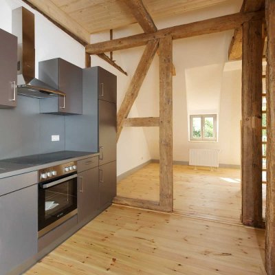 Schelfstadt: 2 ½-Zimmer Galerie-Wohnung, exklusive Ausstattung, Balkon