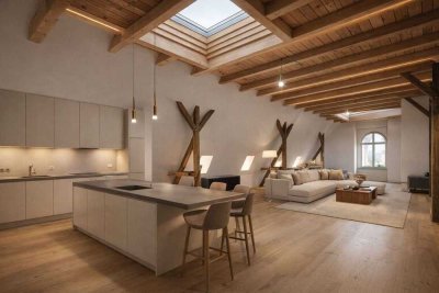 Großzügiges, teilbares Loft zum Wohnen und Arbeiten