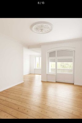 Frisch renovierte Altbauwohnung mit hohen Decken im Herzen der Neusser Innenstadt