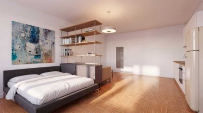 Exklusives 1-Zimmer Studio in bester Lage mit Tiefgarage