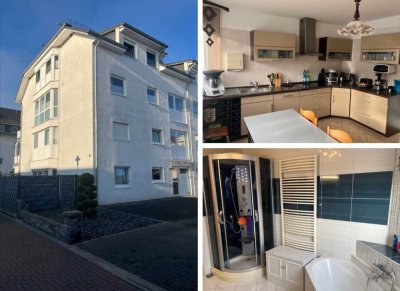Geschmackvolle 3,5-Raum-Terrassenwohnung mit Einbauküche in Seelze (auf Wunsch möbliert)