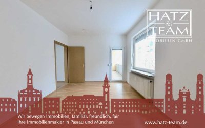 Helle 2-Zimmer-Wohnung mit Südbalkon in unmittelbarer Nähe zum Stadtzentrum vom Passau!