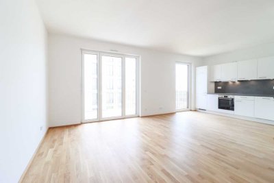 Großzügige, lichtdurchflutete Etagenwohnung mit Balkon und moderner Einbauküche – Tiefgarage inklusi
