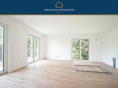 ***Reserviert*** Ihr neues Zuhause in Wohlfühllage: Energieeffiziente 2-Zi.-Neubau-Whg. mit Garten a