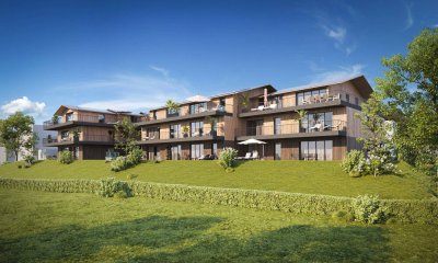 Hochwertige Neubauwohnung mit Balkon im sonnenverwöhnten Goldegg