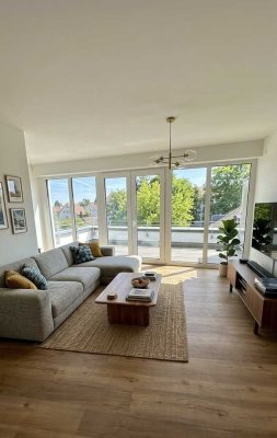 Erstbezug mit Weitblick: 3-Zimmer-Penthouse mit zwei Dachterrassen und Tiefgaragenstellplatz