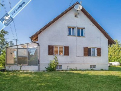 Memmingen: Einfamilienhaus mit großem Grundstück und ruhiger Lage