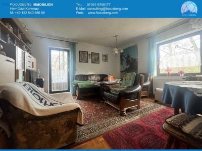 KERNSANIERUNGSBEDÜRFTIGE 2-ZIMMER-EIGENTUMSWOHNUNG MIT BALKON IN AALEN-TRIUMPHSTADT