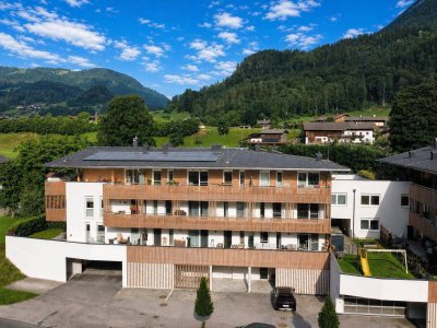 Modern wohnen, naturnah leben: Provisionsfreie 3-Zimmer-Wohnung mit Bergblick-Terrasse in Unken