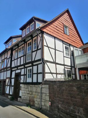 Gepflegtes Fachwerkhaus mitten in der Stadt und doch ruhig gelegen