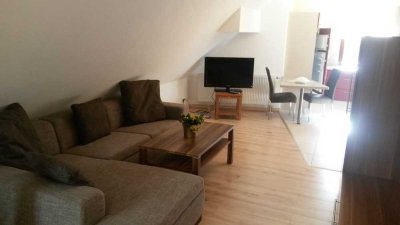 Helle, möblierte 1-Zimmer-Wohnung in Hetzles zu vermieten