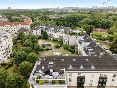 LUXUS-PENTHOUSE à la Roma – Urbaner Wohntraum mit Dolce-Vita-Flair an den Kupferbergterrassen