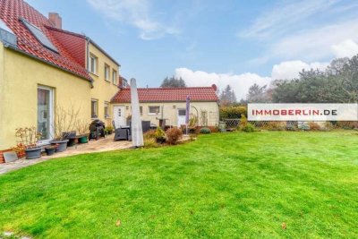 IMMOBERLIN.DE - Wohlfühllage! Perfekt saniertes Haus und/oder Baugrundstück