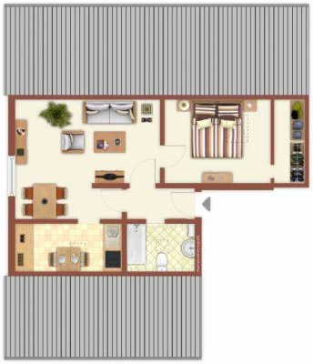 2-Zimmer-Wohnung am Waldrand vom Heidewäldle (Mühlacker)