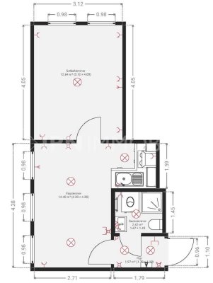 Smarte, kleine 2-Raum-Wohnung Nähe Uni-Medizin! Erstbezug nach Sanierung.
