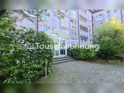 Tauschwohnung: Zentr. 3,5 Zi-Whg. mit Terrasse und  Balkon geg. 4-5 Zi-Whg.