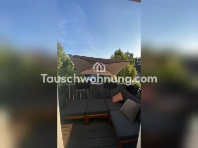 Tauschwohnung: 2 Zimmer Wohnung / DG / modern / Balkon / Fußbodenheizung