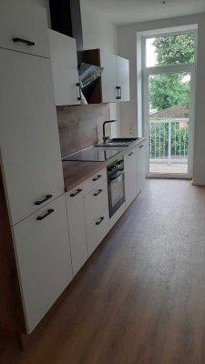 Mölkau - schicke 1-R-W mit Einbauküche +Balkon