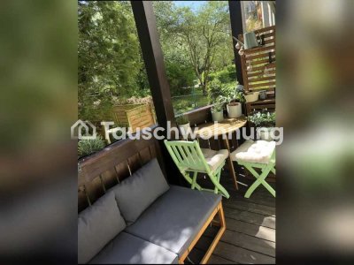 Tauschwohnung: 1,5 Zimmer Altbau-Wohnung mit Balkon und Tageslichtbad