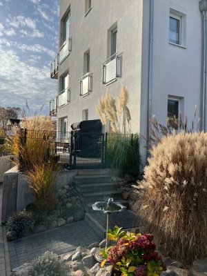 RESERVIERT! Lichtdurchflutete EG-Wohung mit großer Terrasse und Tiefgarage