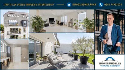 Hausgroße Terrassenwohnung (in 2 Wohnungen teilbar) in Top-Lage von Essen Haarzopf!