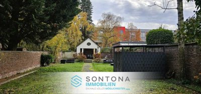 Garten, Stellplatz und Ruhe mitten im Zentrum von Rheydt - Exklusive 2-Zimmer-Erdgeschoßwohnung