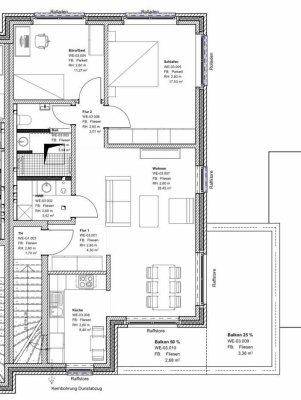 Moderne 3-Zimmer-Wohnung mit großem Balkon ab November zu vermieten