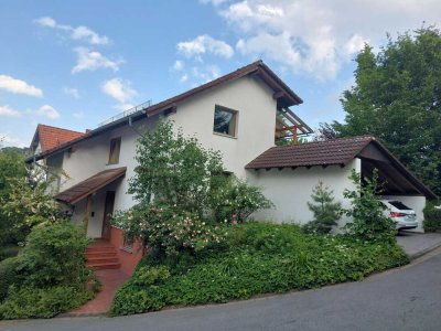 1 Familienhaus mit Einliegerwohnung & Gartensauna in ruhiger Ortsrandlage in Ober-Beerbach