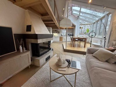 Traumhafte Dachgeschosswohnung mit Ems-Blick in Rheine