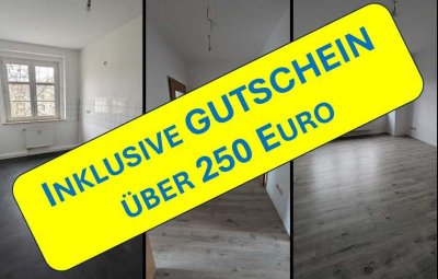 ++GUTSCHEIN++ 250 € zur Einrichtung für die attraktive 2,5-Zimmer-Wohnung
