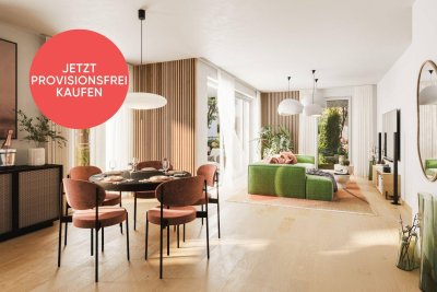 PROVISIONSFREI! Lichtdurchflutete 3-Zimmer-Wohnung | Großzügige Sonnenterrasse | Zugang aus allen Räumen