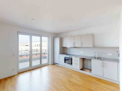 Wohnen für Paare: Attraktive 3-Zimmer-Wohnung mit Balkon und Einbauküche