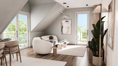 NEUBAU - Hochwertige 3-Zimmer Wohnung mit 2 Balkonen von lokalem Bauträger