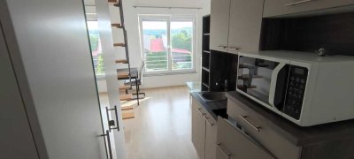 #2.09# Schöne vollmöblierte Galeriewohnung mit EBK. Ab sofort.
