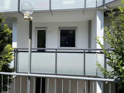 GUT GESCHNITTENES 1-ZIMMER-APPARTEMENT MIT SÜD-LOGGIA