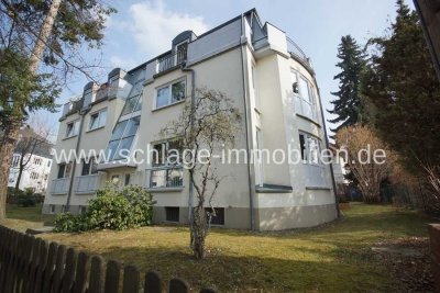 **DRESDEN-KLEINZSCHACHWITZ**  Dachgeschosswohnung, gut vermietet im Grünen!