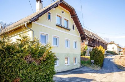 LEBENSTRAUM MIT WEITBLICK – IDYLLISCHES ANWESEN MIT STALL, WIESEN UND WALD IN ABSOLUTER RUHELAGE IN PATERNION!