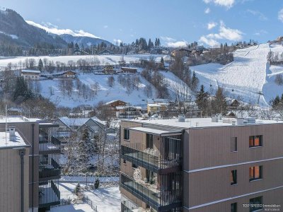 Neubau-Dachgeschosswohnung mit 3 Schlafzimmern &amp; Südbalkon fußläufig der Planai West Talstation