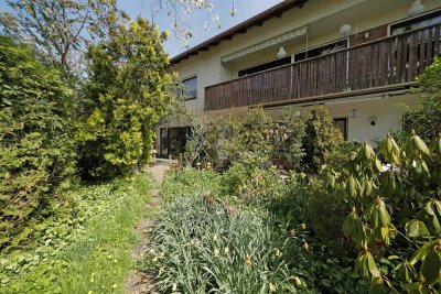 Aussichtsvergnügen 4 Zimmer Gartenwohnung
