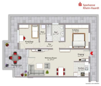 Exklusive Neubau-Penthousewohnung zum Erstbezug, mitten in den Weinbergen