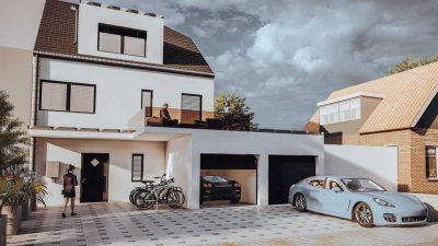 NEUBAU von 2022 : 2-Zimmer-Dachgeschoßwohnung mit Dachterasse nach Südosten