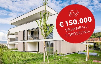 132 m² Garten | idealer 3-Zimmer Grundriss | mit Wohnbauförderung (Top B01)