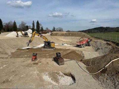 Baubeginn  erfolgt - moderne  3-Zim-Wohnung  mit Bergblick