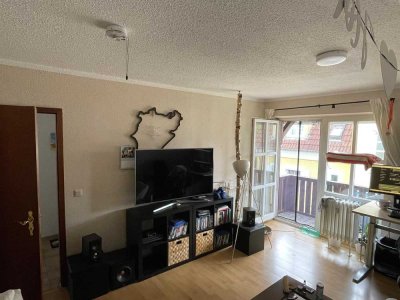 2 Zi. Maisonette, Balkon Südseite