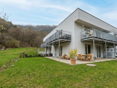 ERSTBEZUG: Moderne 3-Zimmer-Gartenwohnung in Ecklage mit Blick ins Grüne